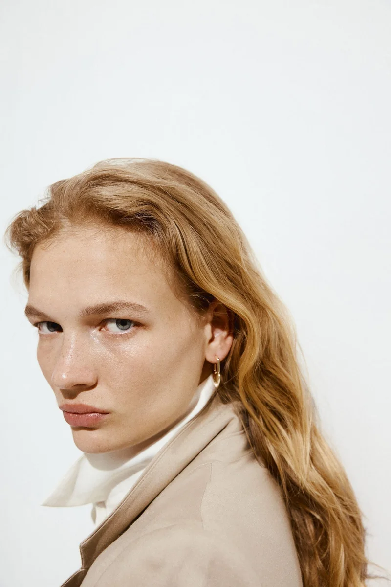 H&M Padlock-shaped earrings